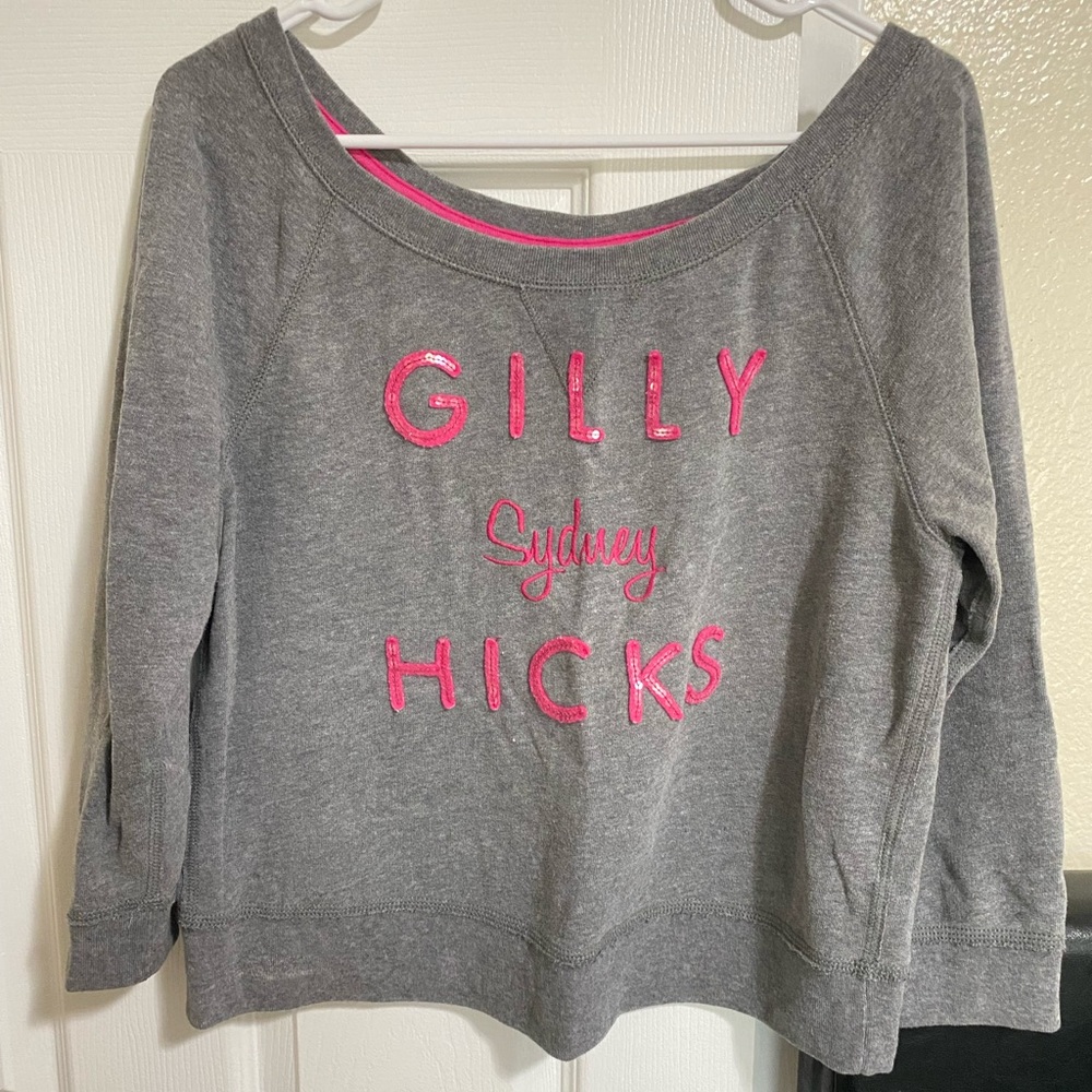 Gilly Hicks Grey Sweatshirt